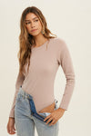 Soft LS Thong Bodysuit