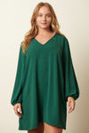 Plus Airflow Balloon Sleeve Dress