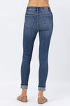 HW Cuffed Tummy Control Skinny Jeans