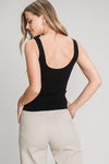Jersey Scoop Tank Top