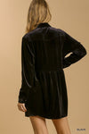 Velvet Button Tunic