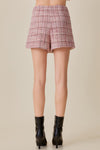 Wrap Style Tweed Skort
