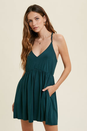 Modal Scrunch Strap Romper