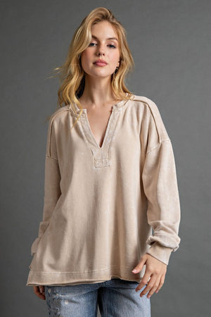 Notched Mineral Wash Top