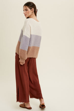 Soft Colorblock Sweater