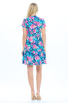Floral Flare Tier Dress