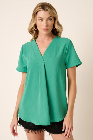 Airflow Front Pleat Top