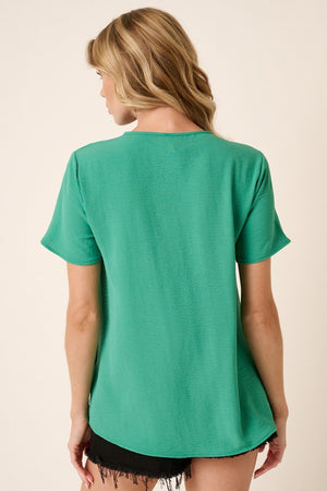 Airflow Front Pleat Top