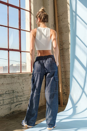 Saylor Cropped Rib Tank Top