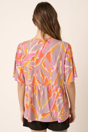 Polyspan Babydoll Top