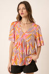 Polyspan Babydoll Top