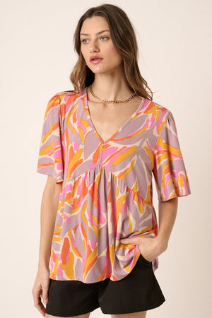 Polyspan Babydoll Top