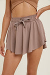 Lightweight Drawstring Skort
