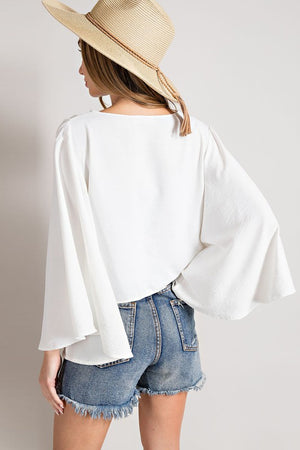 Waist Tie Kimono Cardigan