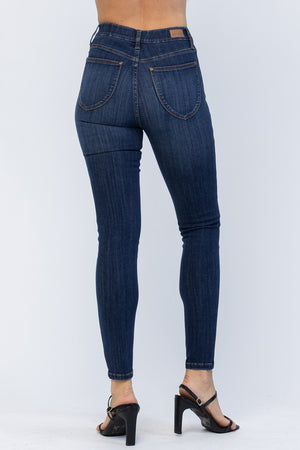 Sue Patch Pocket Pull-On Skinny Jeans