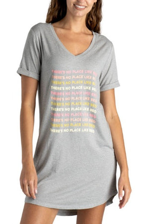 There's No Place Like Bed Sleep Shirt