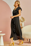 All Over Ruffle Maxi Dress