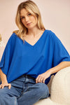 Plus Easy Oversized Top