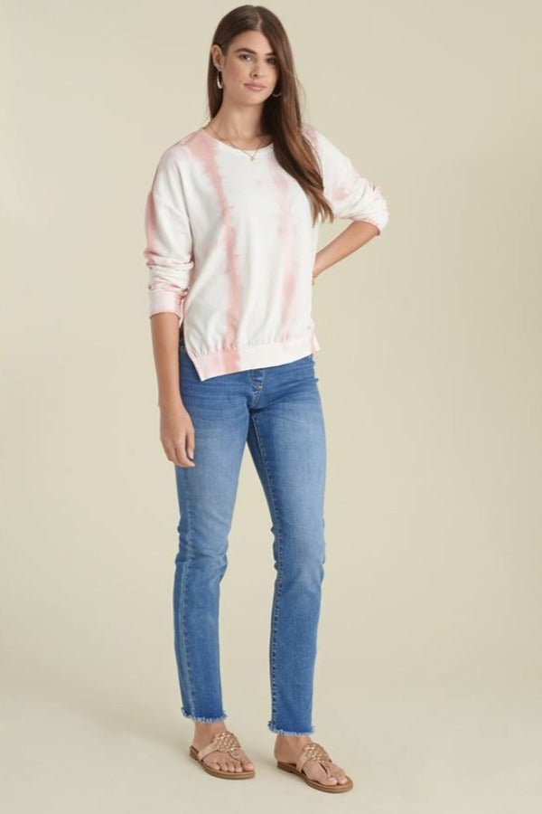 Omg Pull-On Boyfriend Fray Bottom Ankle Jeans