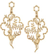 Aurelia Monkey Drop Earrings