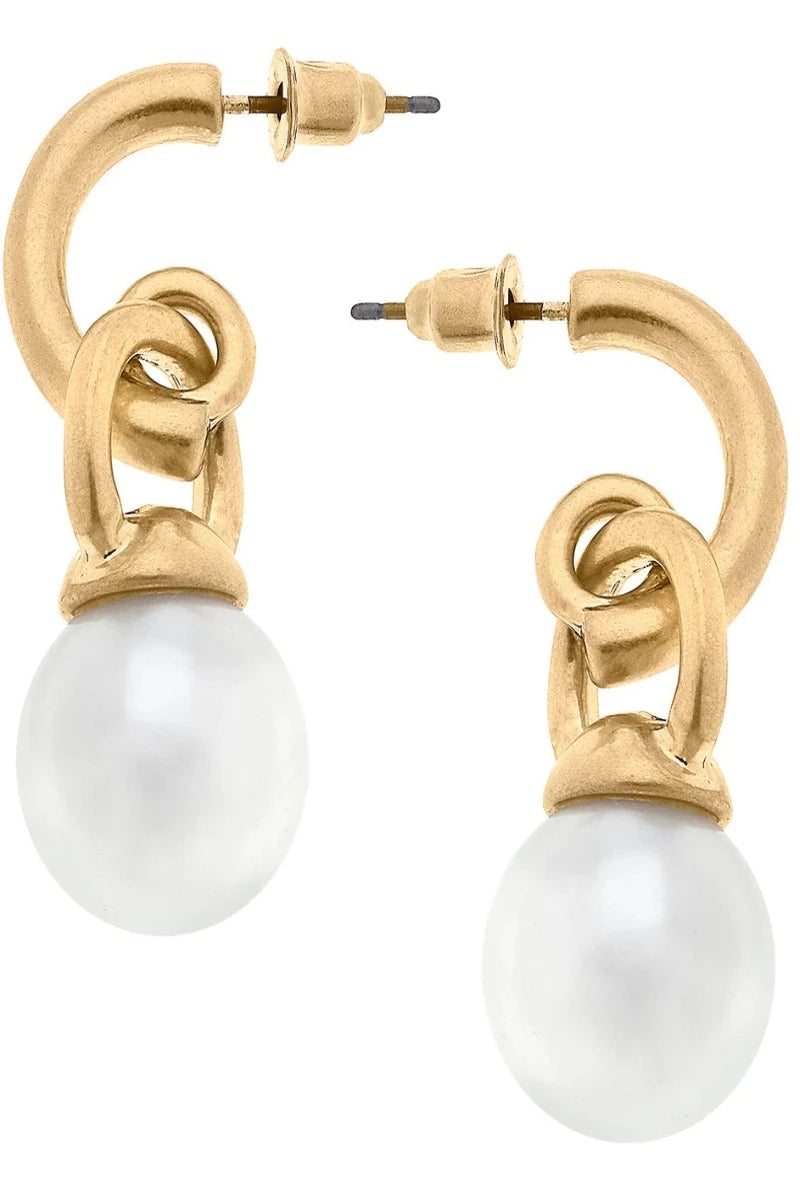 Layne Pearl Drop Earrings