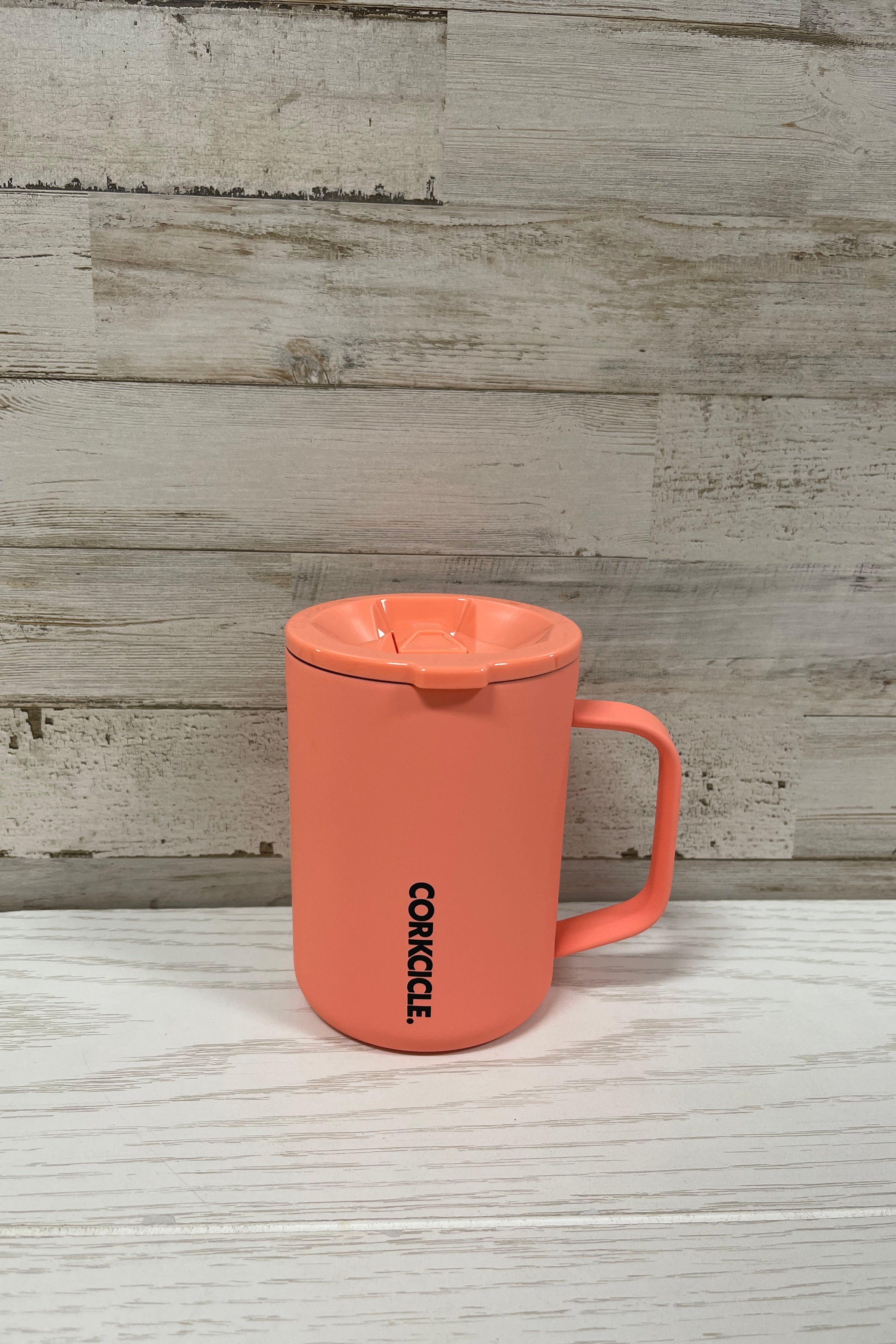 Corkcicle 16 oz Mug - Neon Lights Coral