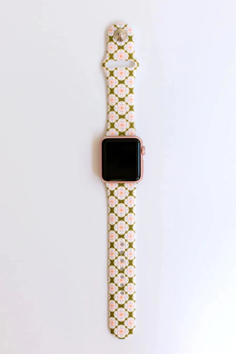 Silicone Louis Vuitton Apple Watch Band