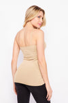 Truly Cami Top Khaki - Free Souls Boutique