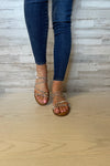 Beach Please Studded Sandals-Clear