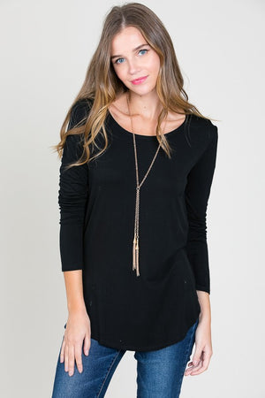 Modal Long Sleeve Top - Free Souls Boutique