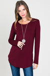 Modal Long Sleeve Top - Free Souls Boutique