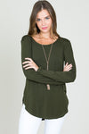 Modal Long Sleeve Top - Free Souls Boutique