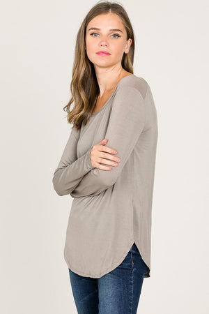 Modal Long Sleeve Top - Free Souls Boutique