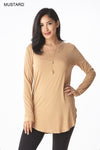 Modal Long Sleeve Top - Free Souls Boutique