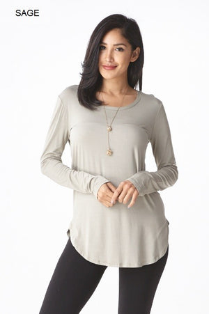 Modal Long Sleeve Top - Free Souls Boutique