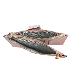 Odella 2 Compartment Snap Closure Wallet