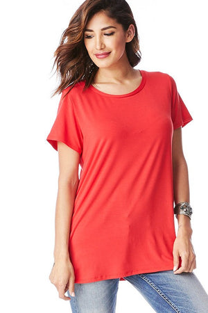 SS Scoop Neck Top - Free Souls Boutique