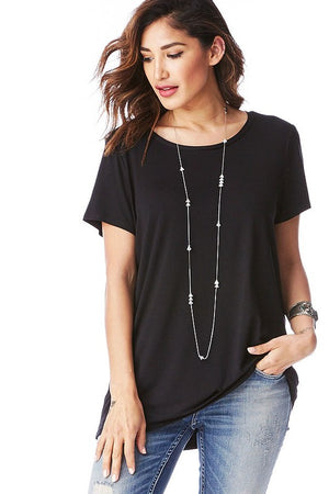 SS Scoop Neck Top - Free Souls Boutique