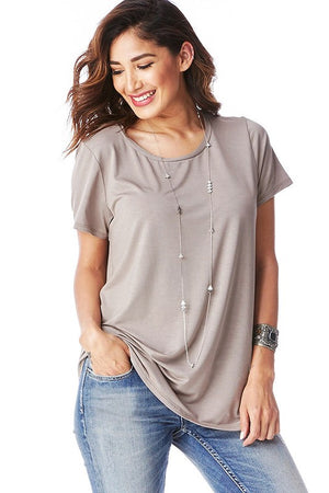 SS Scoop Neck Top - Free Souls Boutique