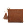 Lena Coin Pouch ID Wallet with Tassel