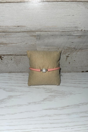 Bali Freshwater Pearl Silicone Bracelet