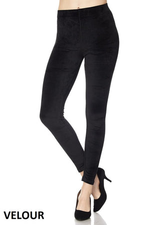 Brushed Velour Leggings