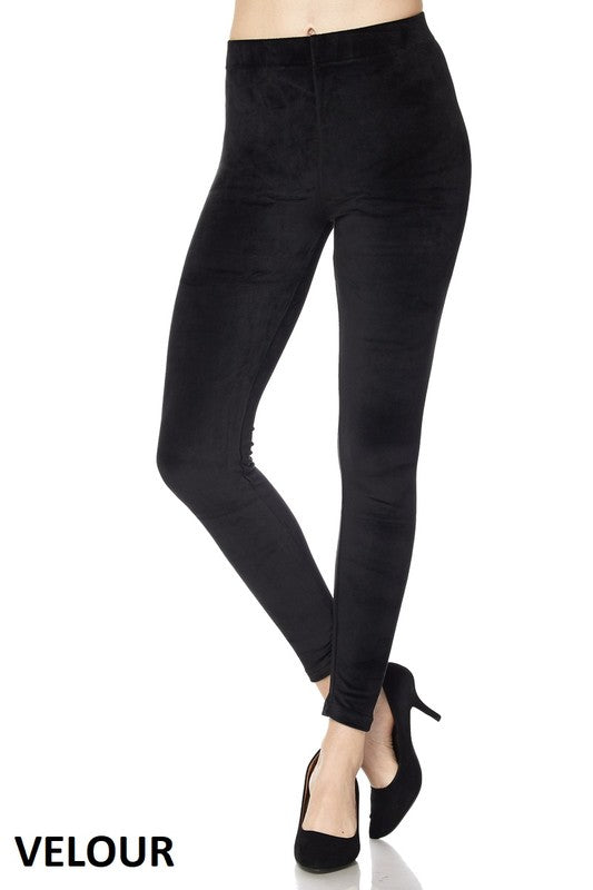 Brushed Velour Leggings