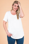 Plus Emma Scoop Neck Top - Free Souls Boutique