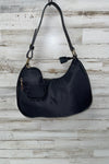 Jada Nylon Baquette Shoulder Handbag