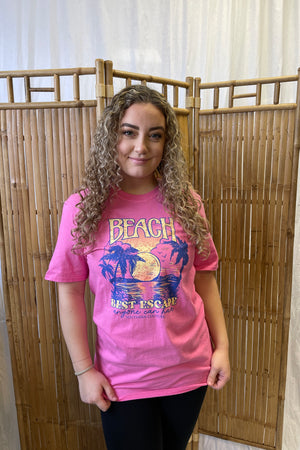 Soft Best Escape Beach Graphic Tee