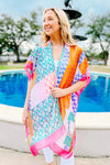 Melbourne Patchwork Printed Kimono