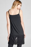 Black Lace Slip Extender - Free Souls Boutique
