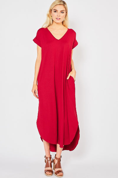 SS TShirt Maxi Dress