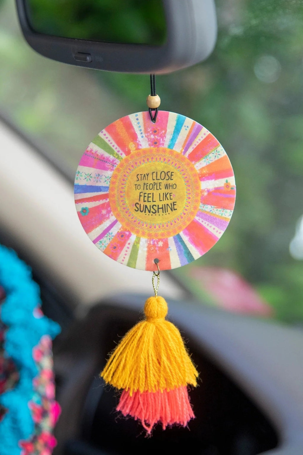 Stay Close Tassel Air Freshener